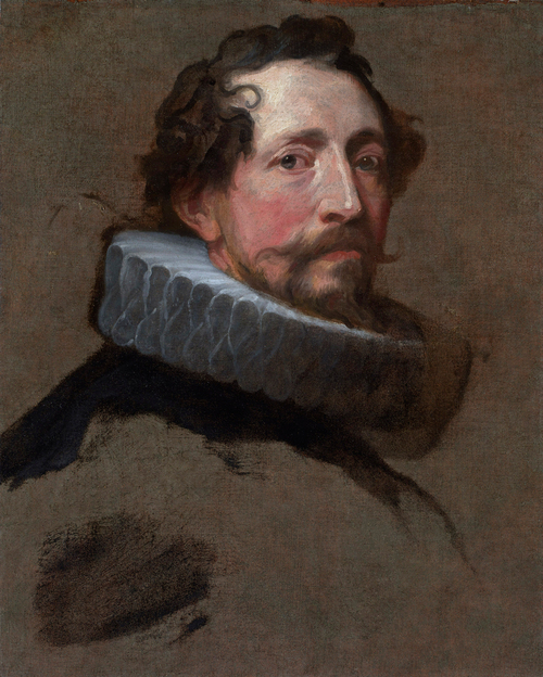 A Magistrate Study ca. 1634-1635 by Anthony Van Dyck (1599-1641) Fergus Hall Master Painting
